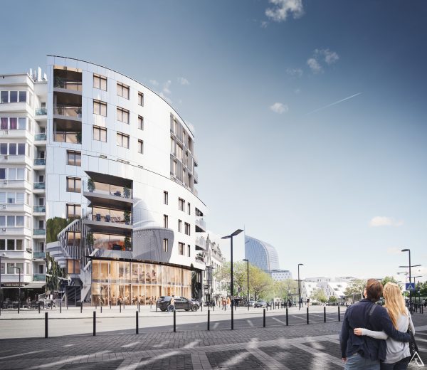 Be Liege Immeuble Crystal Corner Place Des Guillemins Vue 2 240814